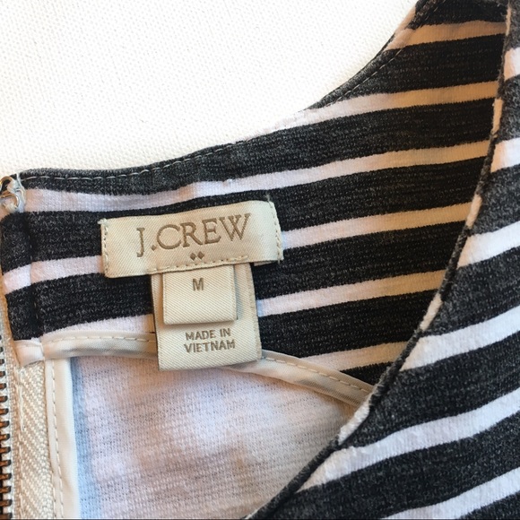 J. CREW | Striped Daybreak Dress Size Medium - Picture 7 of 7